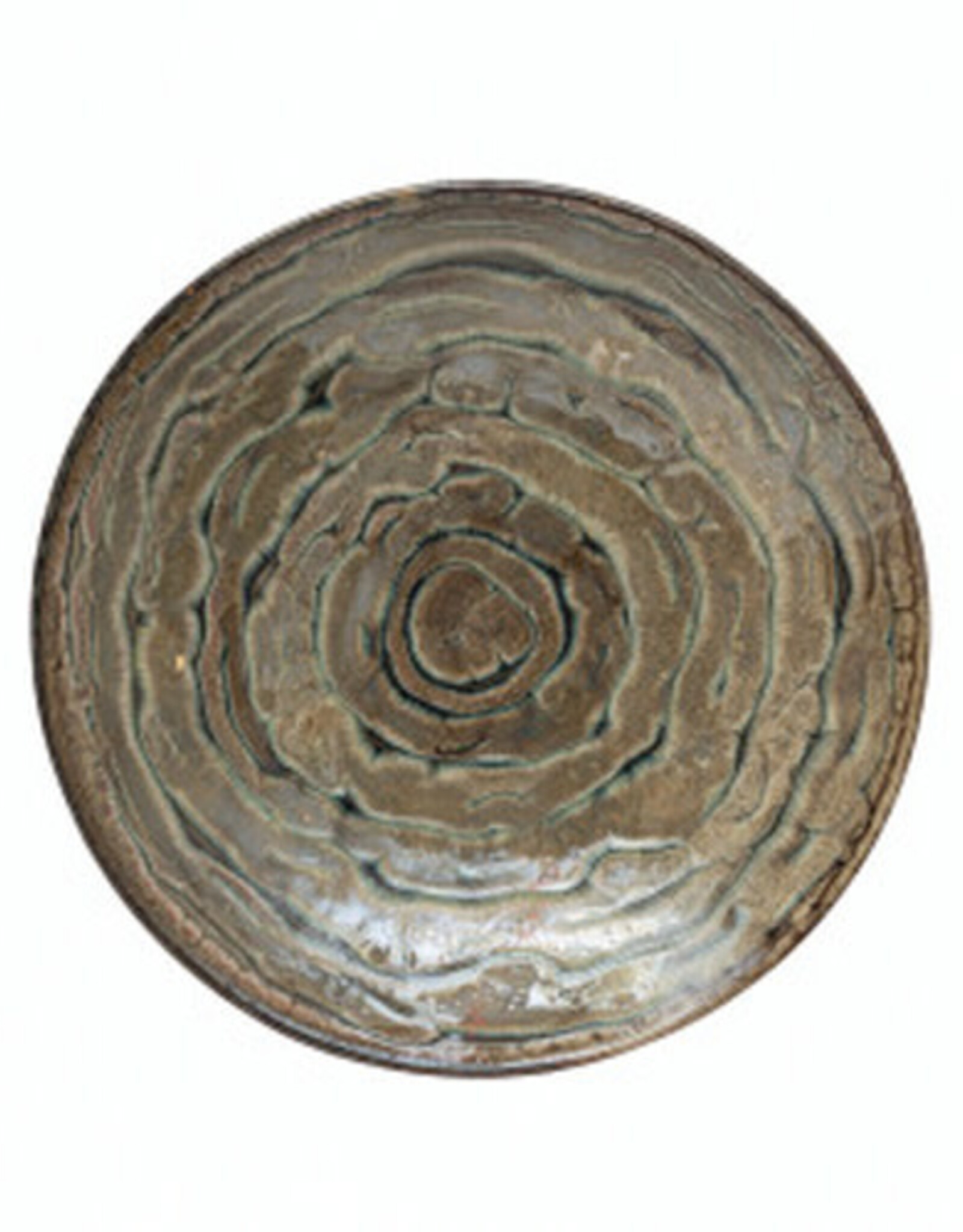 Stoneware Platter D14.25"