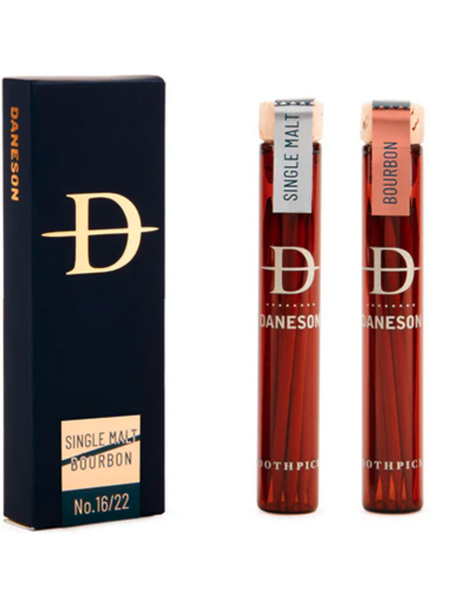 Single Malt No. 16 and Bourbon No.22 Toothpick 2 pack