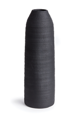 Large Black Geena Vase H22.5"