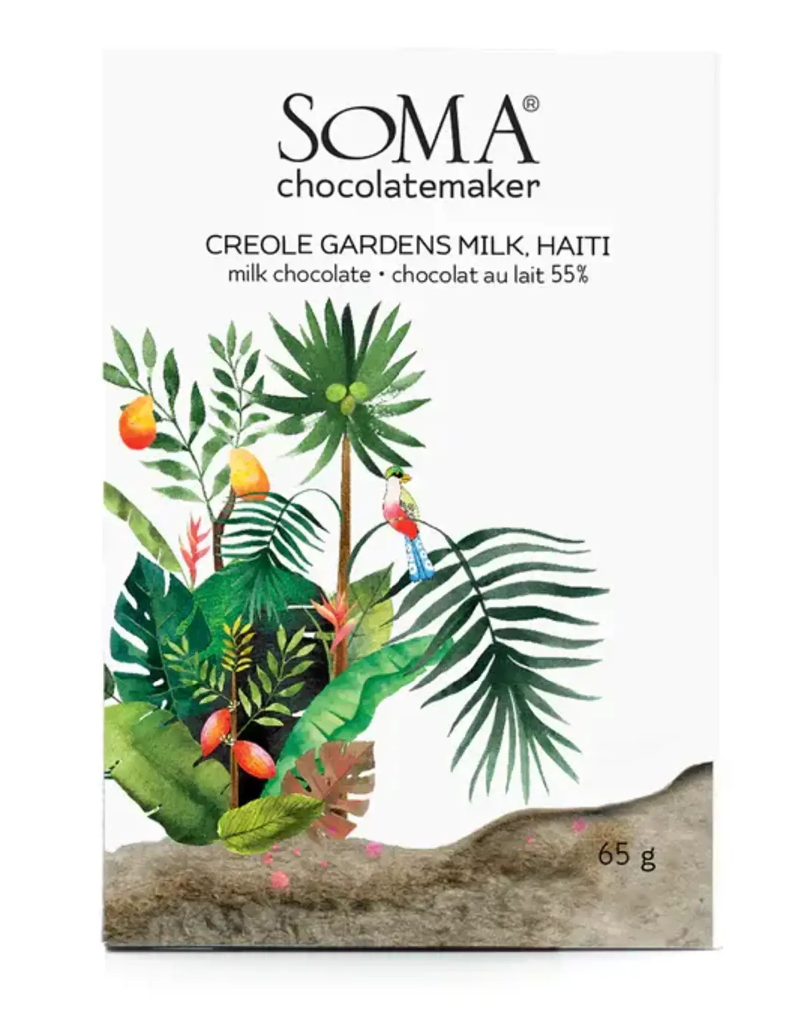 Creole Gardens Milk Haiti 55% Bar