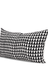 Jolie Cream & Black Linen Pillow