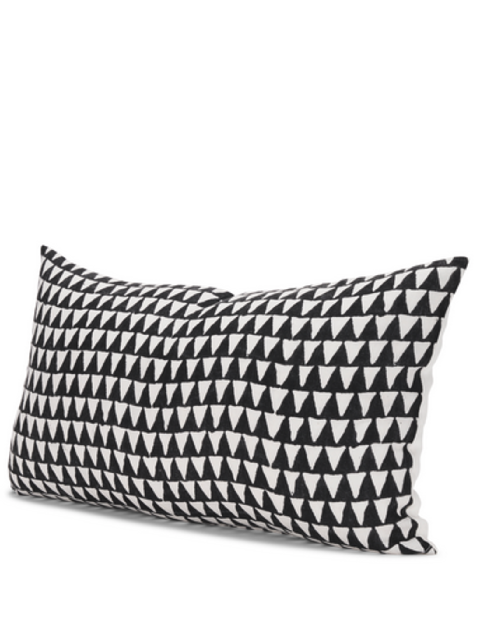 Jolie Cream & Black Linen Pillow