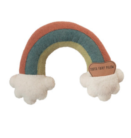 Wool Rainbow Tooth Fairy Pillow L10"