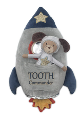 Spaceship Tooth Fairy Pillow Set