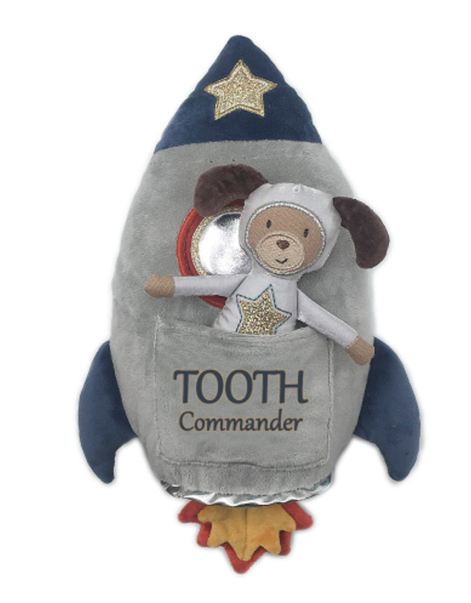 Spaceship Tooth Fairy Pillow Set
