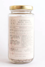 Lavender Bath Salt Jar
