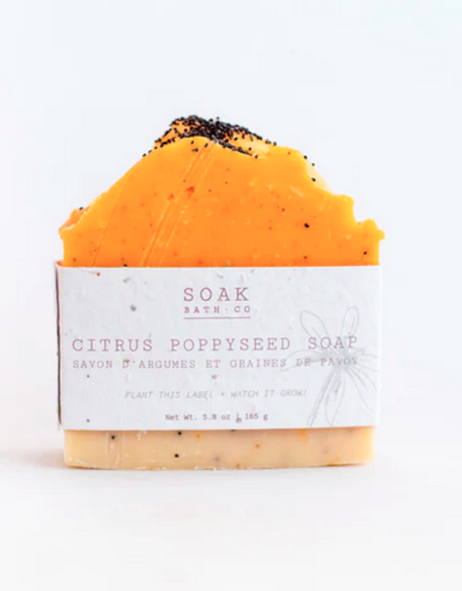 Citrus Poppyseed Soap Bar