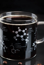 Coffee Chemistry Glass Mug 13oz