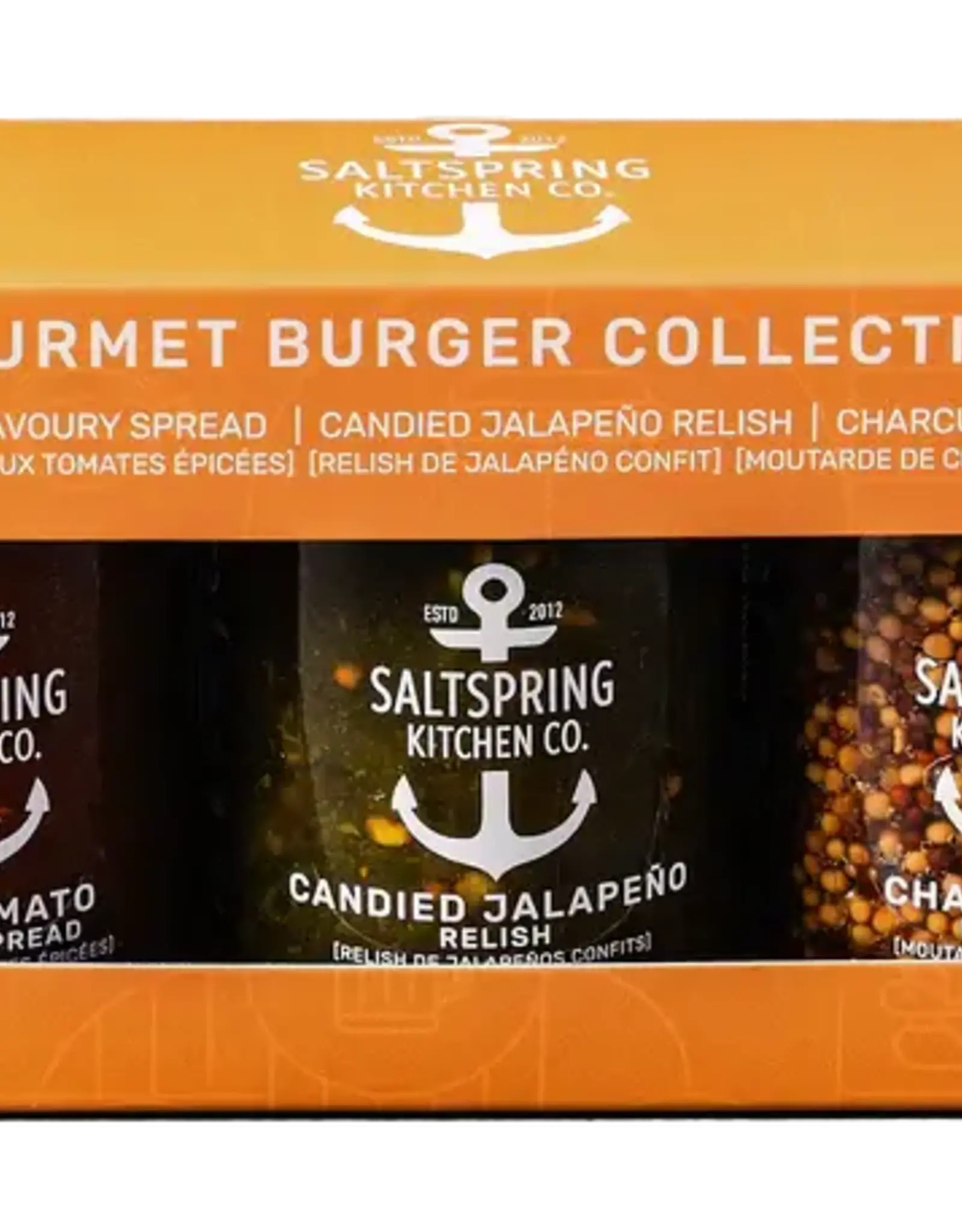 Gourmet Burger Trio Collection Gift Box 3x125ml