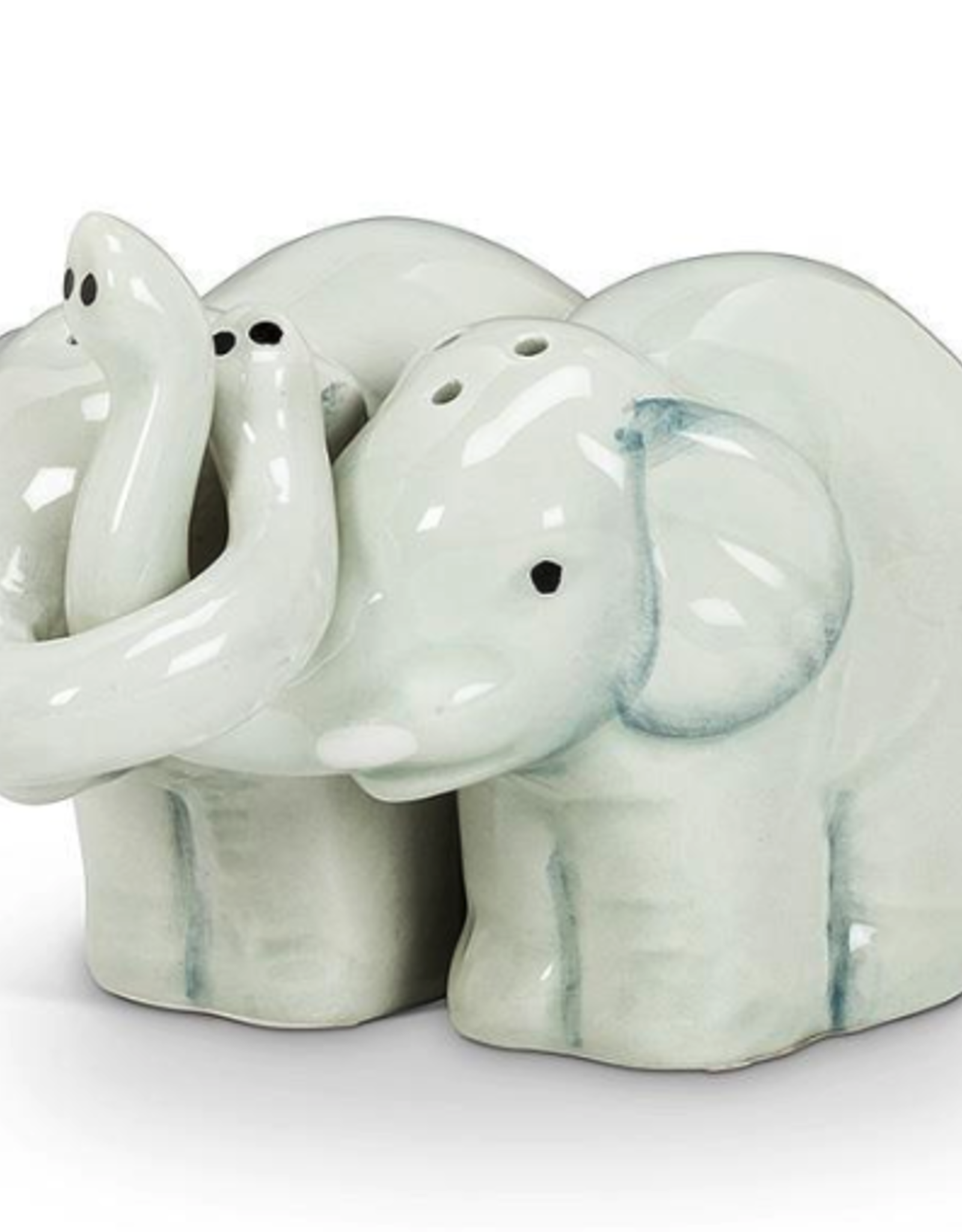 Ceramic Hugging Elephant Salt & Pepper Shaker