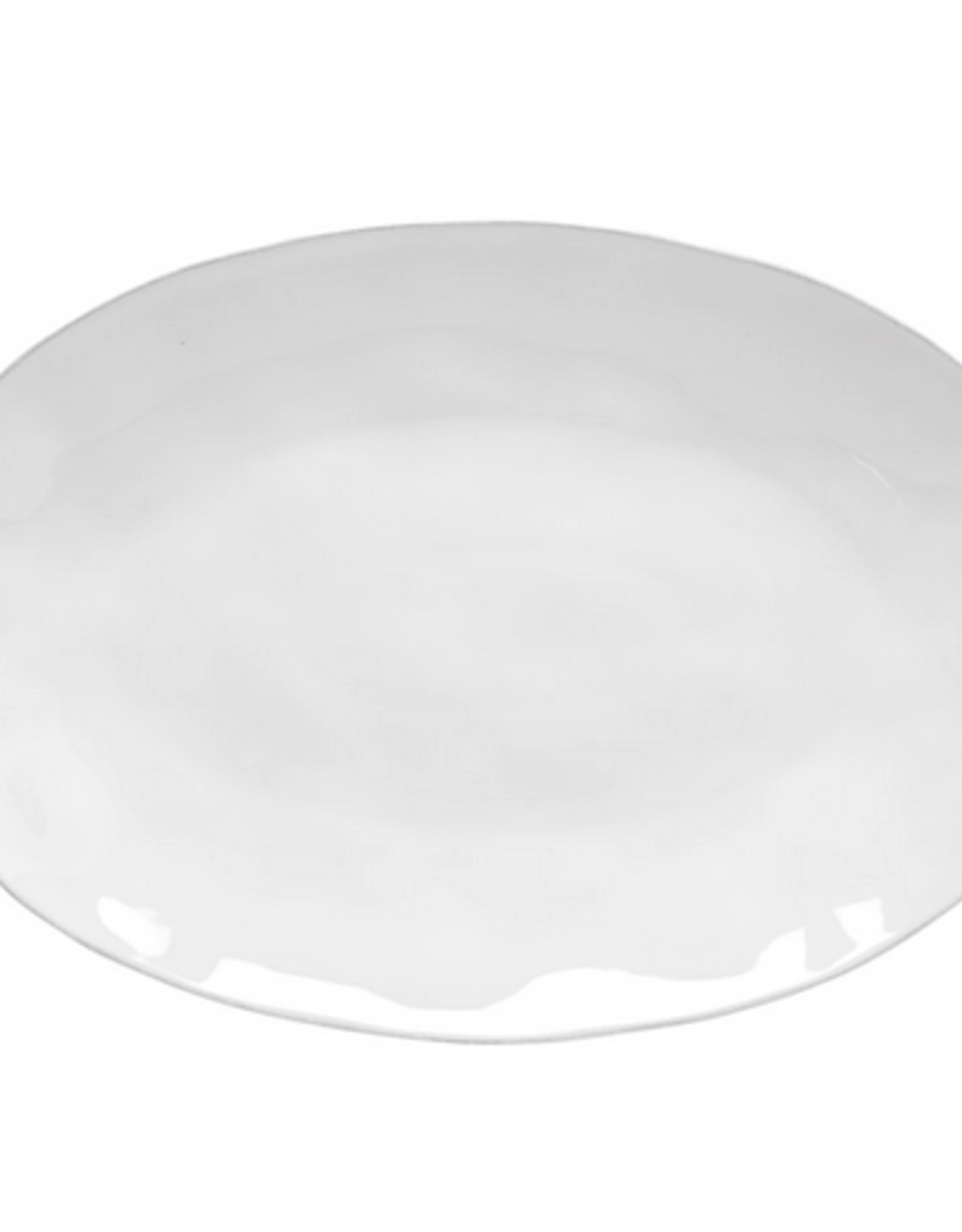 XLarge White  Livia Oval Platter L17.5" W12" Reg $85 Now $45