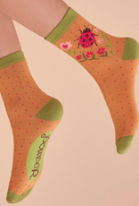 Socks - Ladybird in Mustard