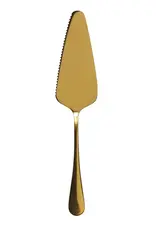 Stainless Steel Cake Server with Gold Electroplating