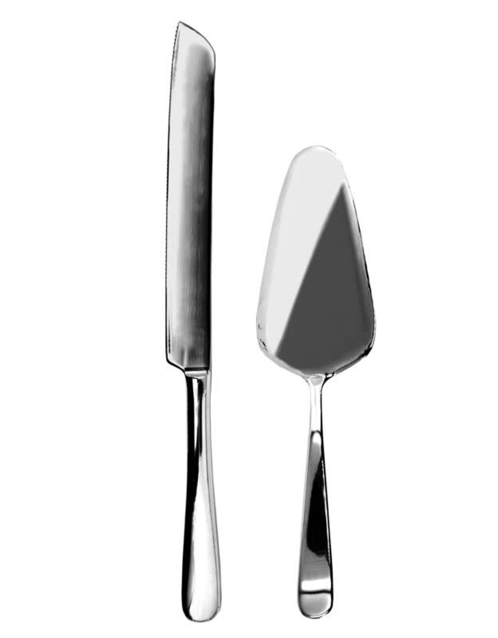 Polished Stainless Steel Cake Serving Set