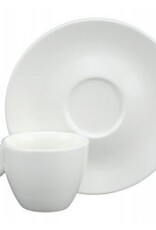 White Espresso Cup & Saucer