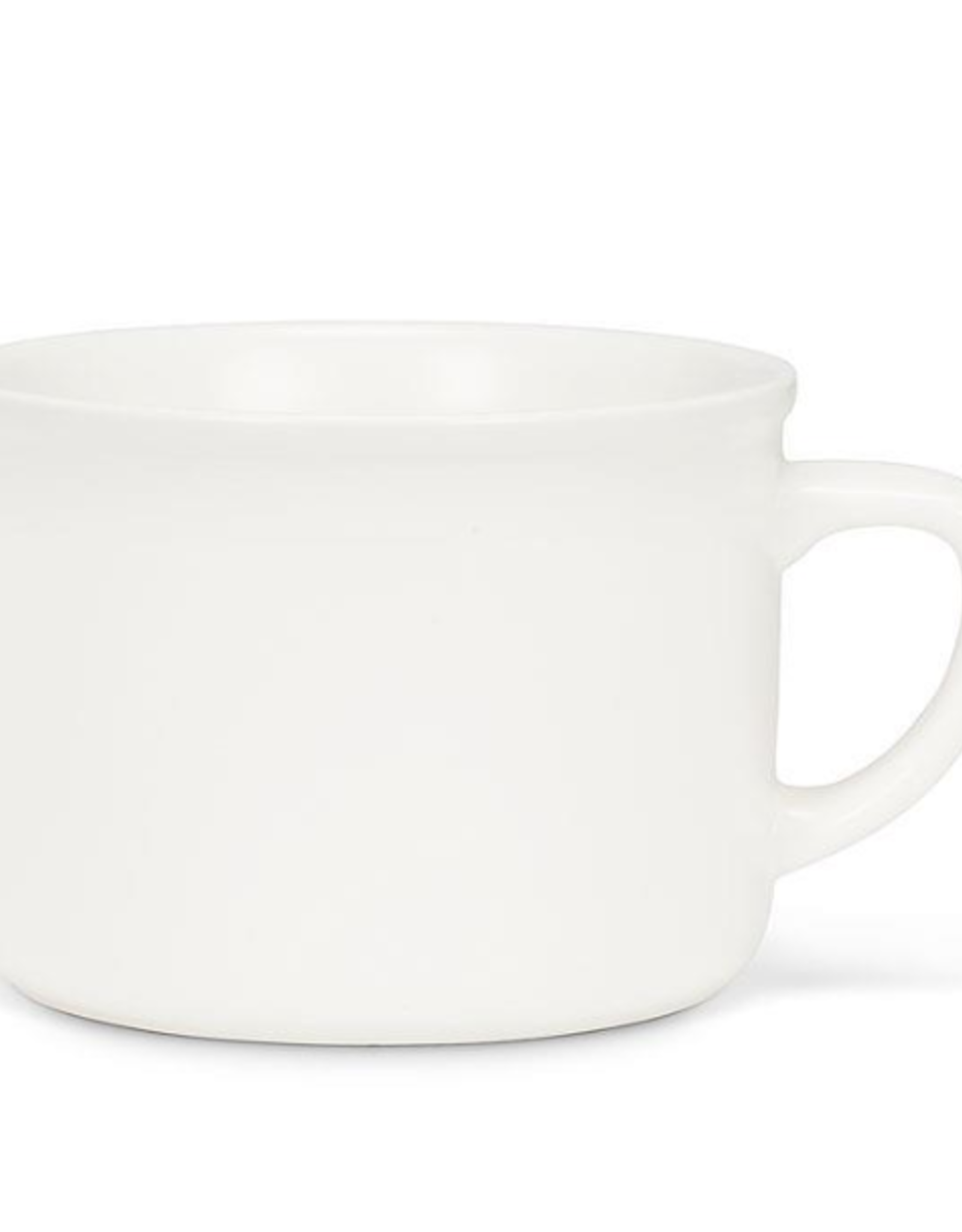 Matte White Cappuccino Cup 8oz
