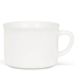 Matte White Cappuccino Cup 8oz