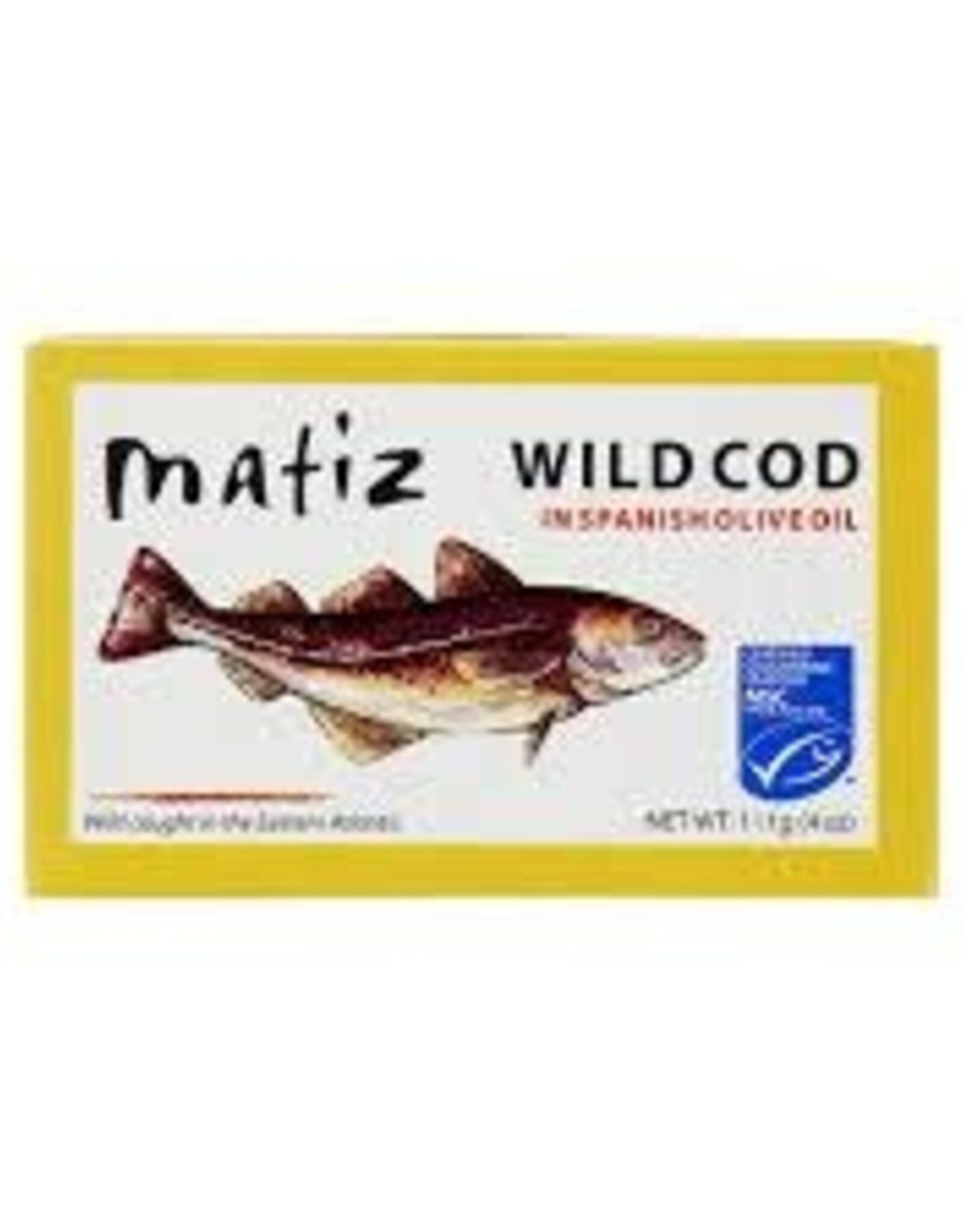 Wild Cod in Olive Oil 4oz