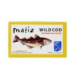 Wild Cod in Olive Oil 4oz