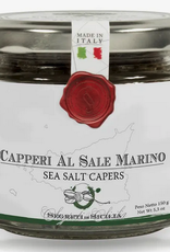 Gourmet Italian Capers in Sea Salt - Capers Non Pareil 150g