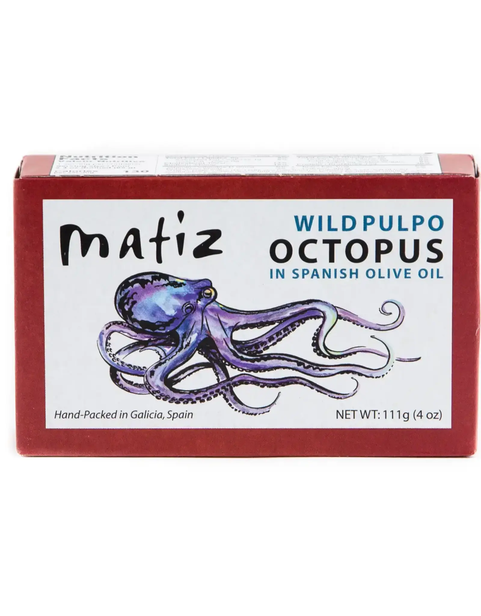 Pulpo in Olive Oil 4.2oz