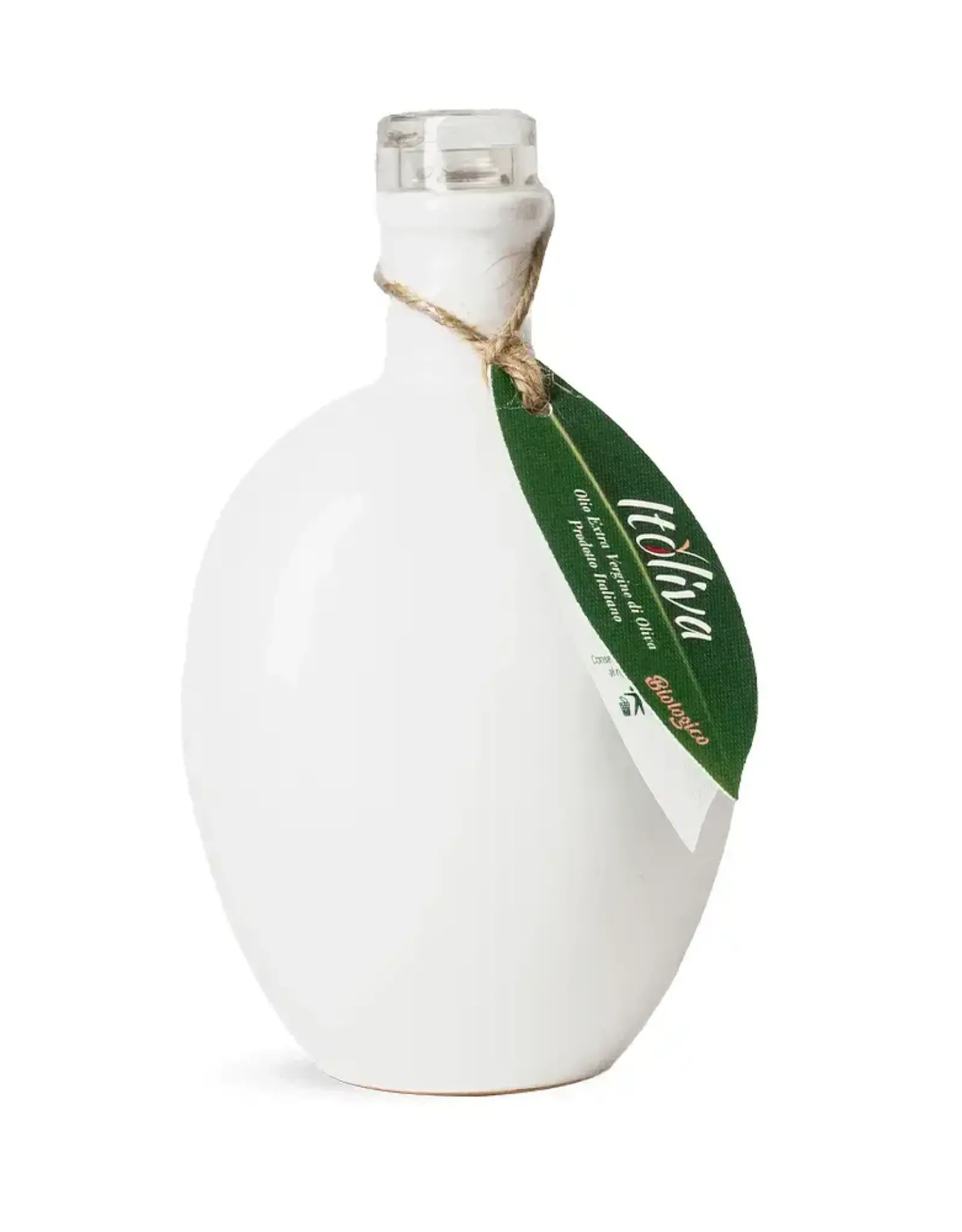 Large White Jar Organic Olive Oil 500ml