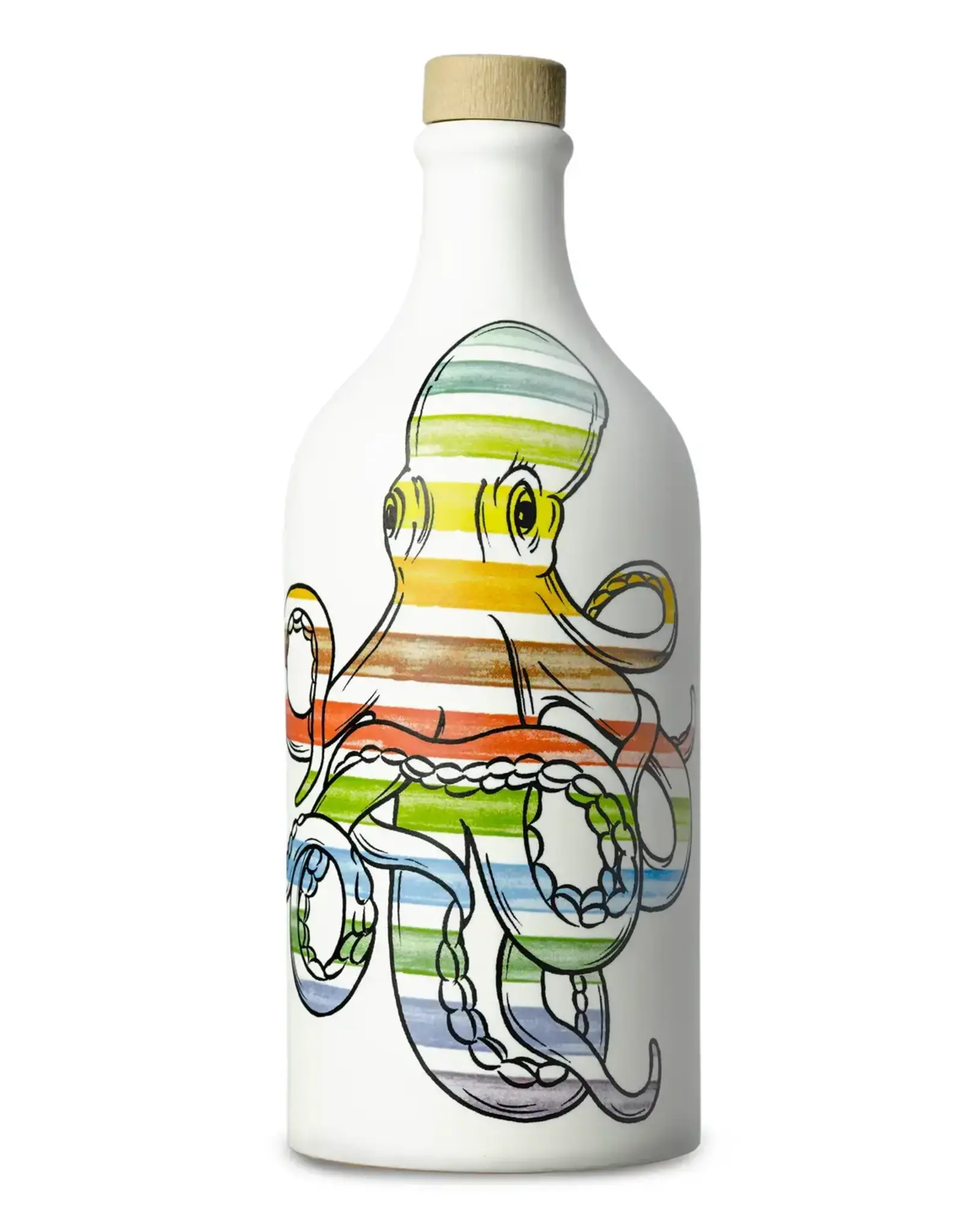 Peranzana Extra Virgin Olive Oil Octopus Ceramic by Muraglia