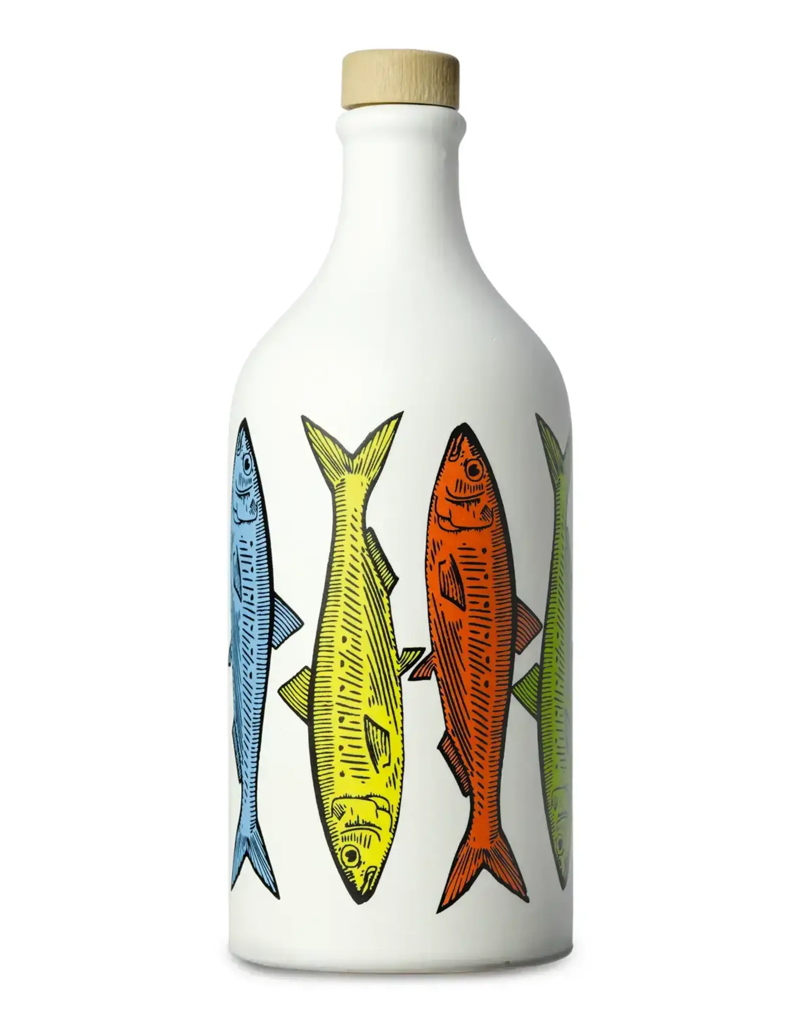 Peranzana Extra Virgin Olive Oil Sardine Ceramic by Muraglia