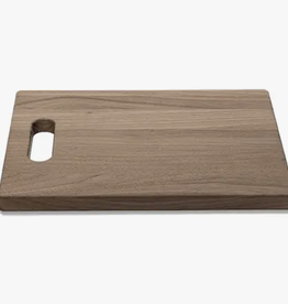Small Walnut Cutting Board with Cutout Handle L12" W9"