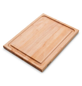 Large Maple Thick Cutting Board with Juice Groove L17" W11"