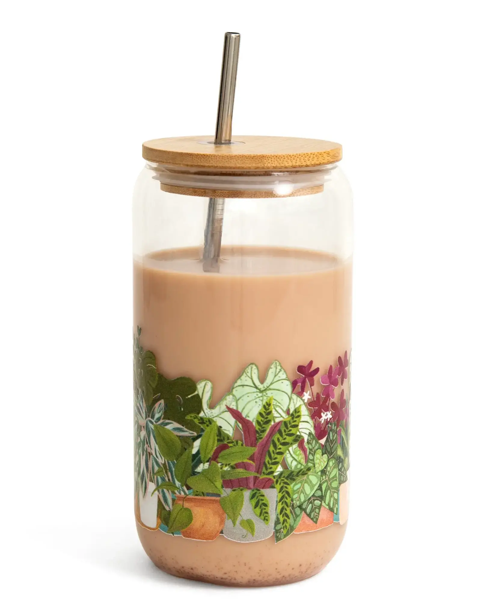 Houseplants Glass Can