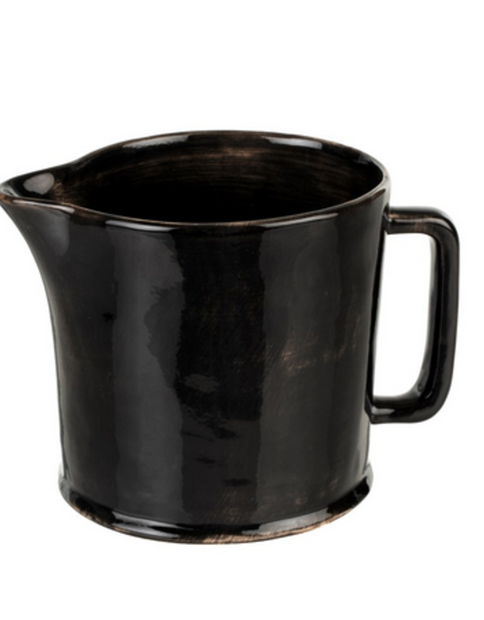 Brushed Black Eclipse Pitcher H5.5"