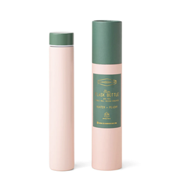 Slim Flask Bottle in Tube - Blush/Green