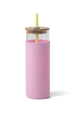 Tumbler with Straw - Citron/Pink