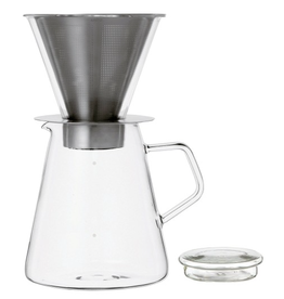 Coffee Dripper and Pot, Kinto, CARAT