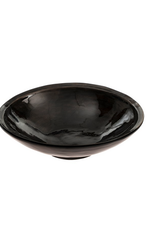 Brushed Black Eclipse Bowl D6.5"