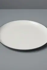 Easton Aluminum and Enamel Round Platter 14"D