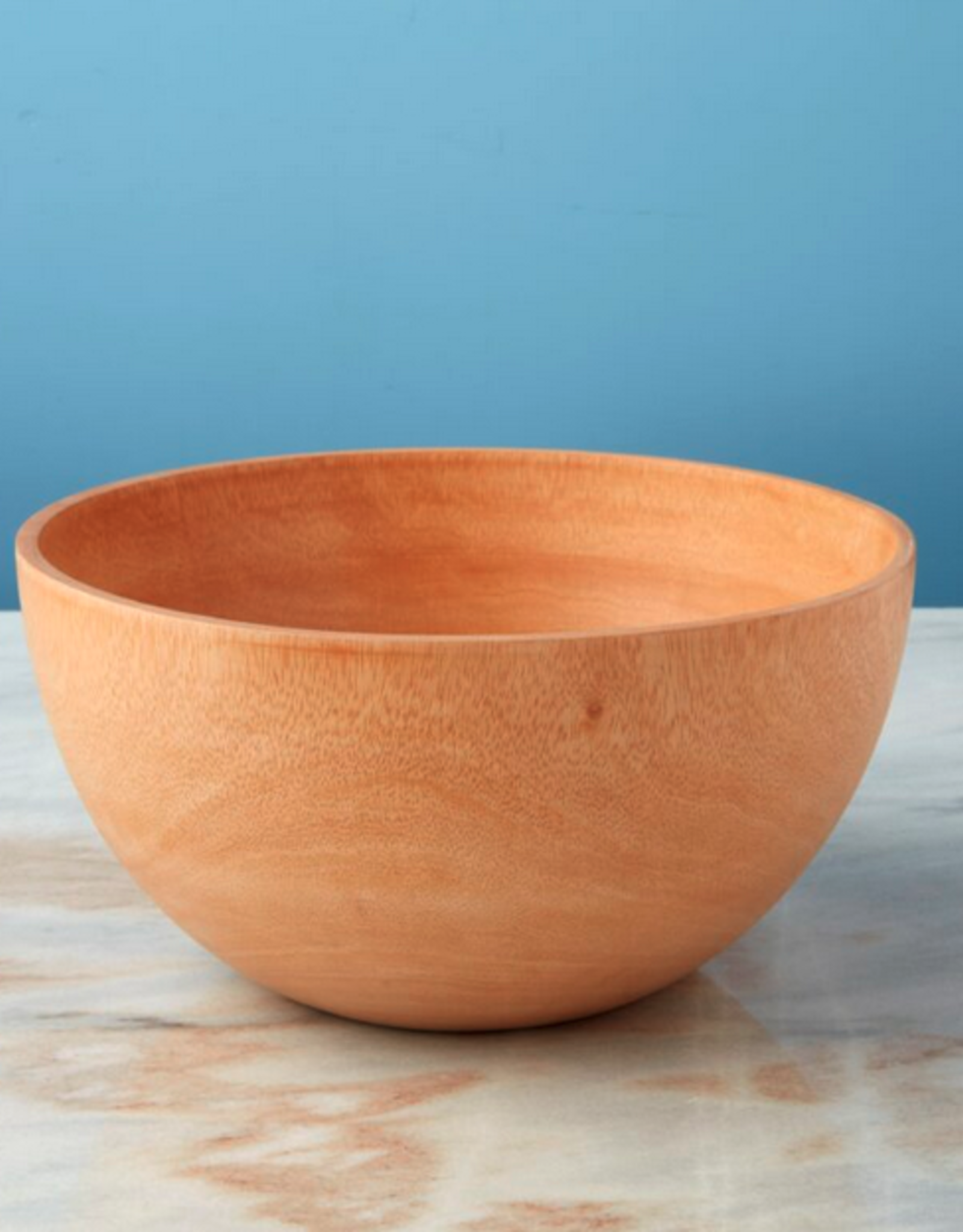 Kiln Mango Wood Salad Bowl D9.75"