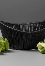Small Black Rhythm Wire Basket