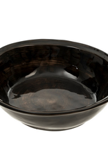 Brushed Black Eclipse Salad Bowl 8.25"