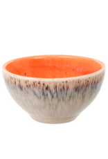 Coral Calico Mini Bowl D3.5" H1.5"