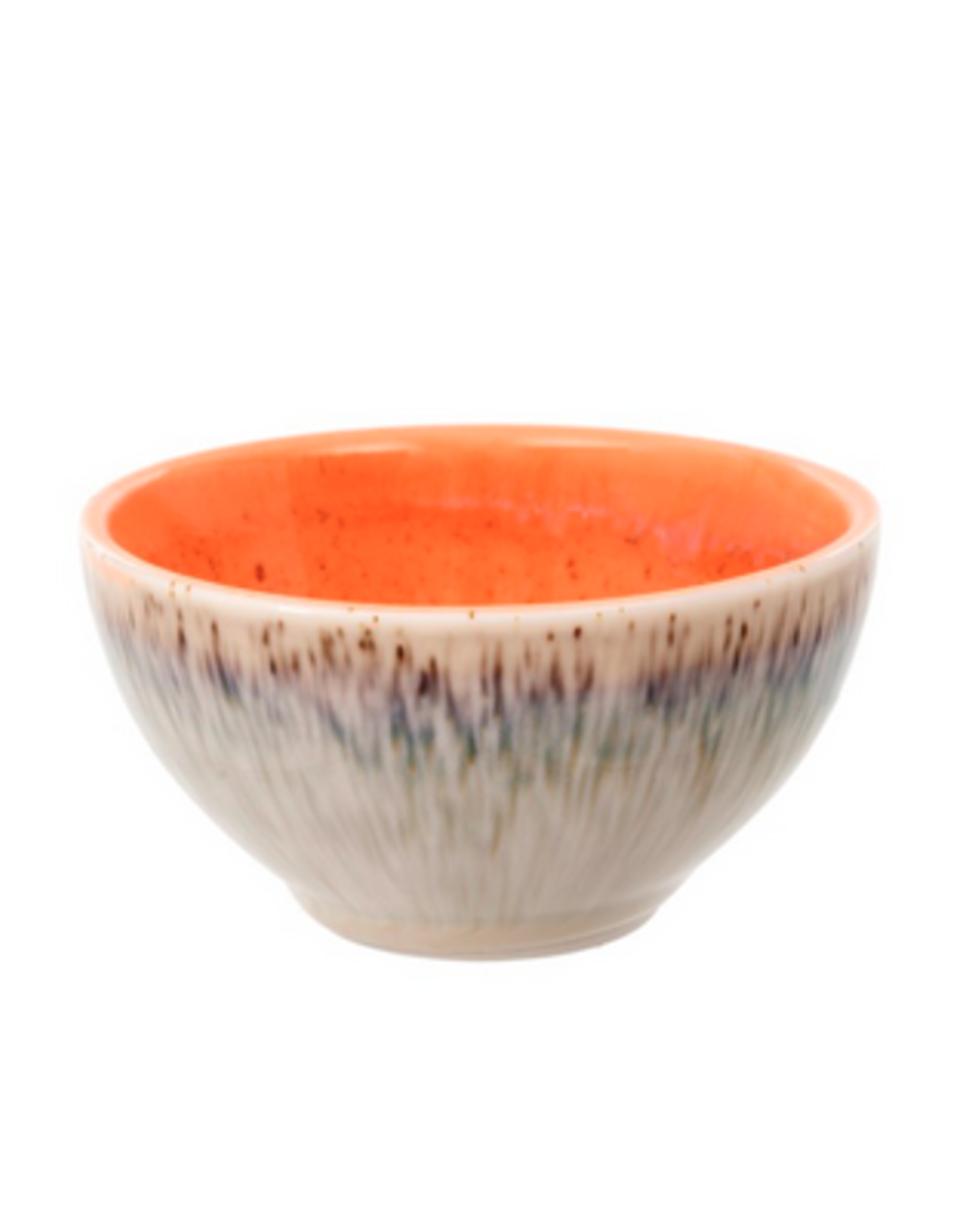 Coral Calico Mini Bowl D3.5" H1.5"