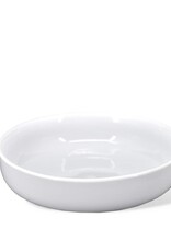 Large White Shallow Bowl  D7" H1.5"