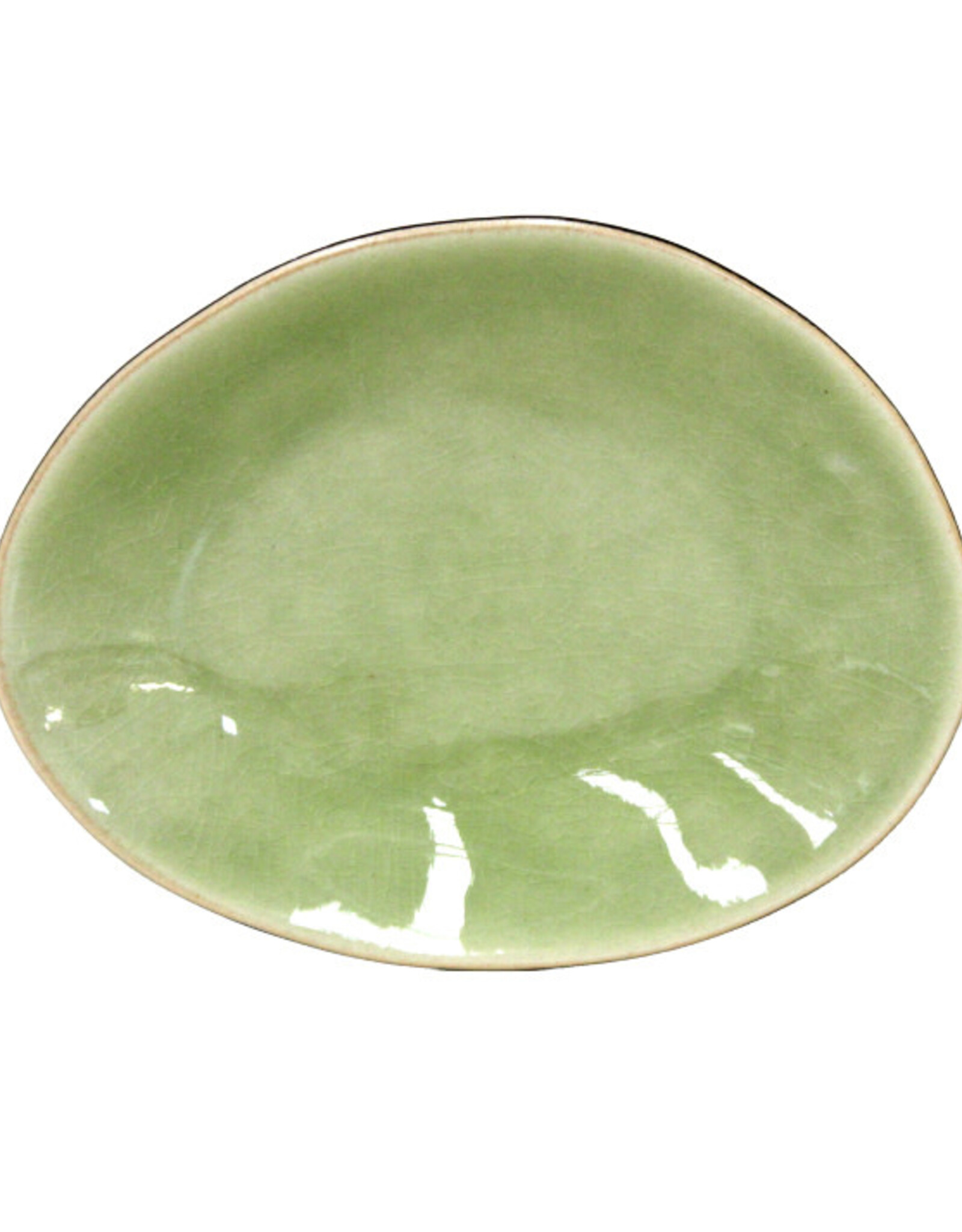 Riviera Vert Frais Oval Plate