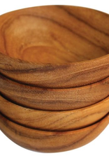 Small Round Teak Bowl D2.5"