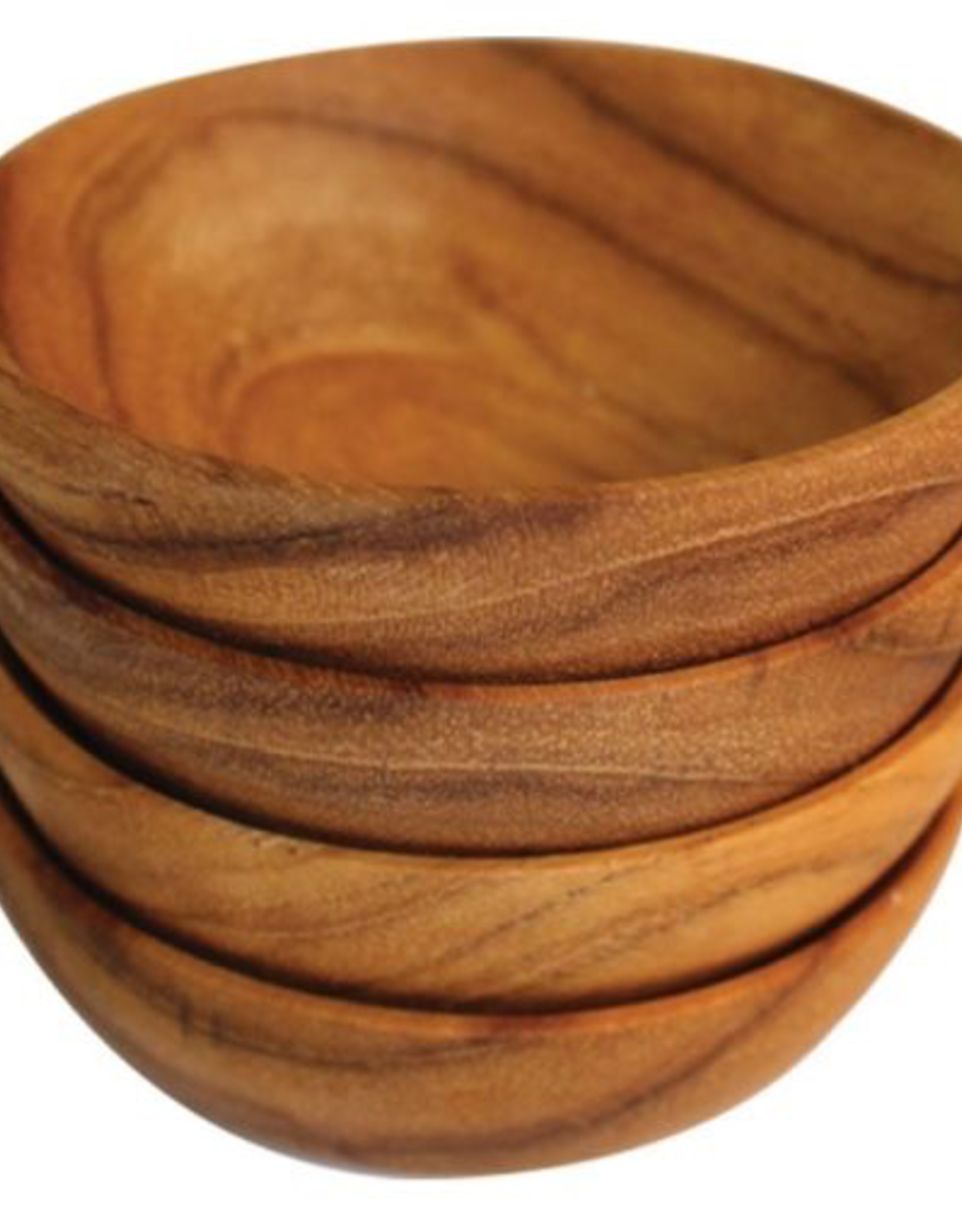 Small Round Teak Bowl D2.5"