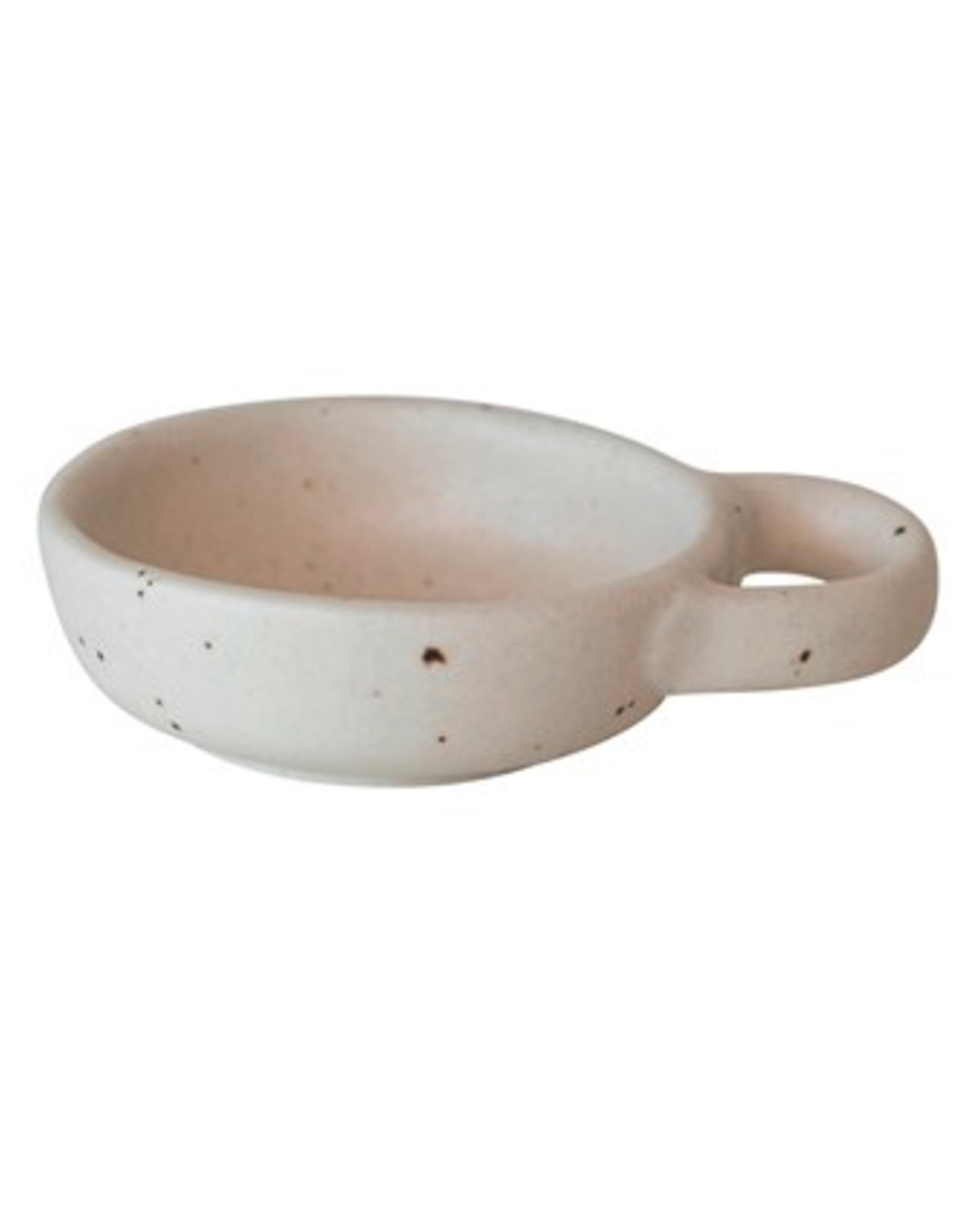 Stoneware Dish With Handle D2.75"