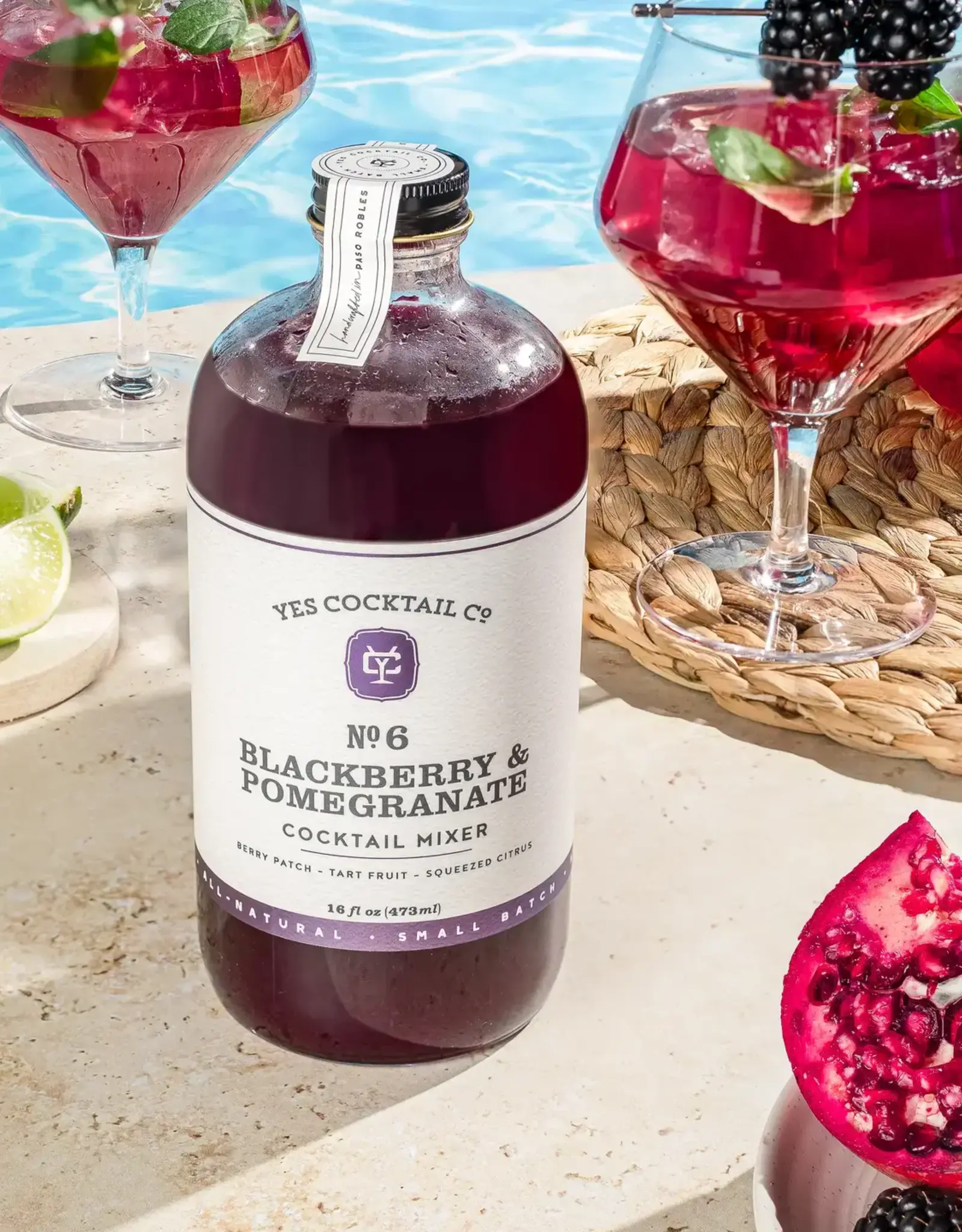 Blackberry Pomegranate Mixer