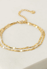 Cleo Double Bracelet - Gold