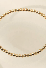 3mm Gold-Filled Stretch Bracelet